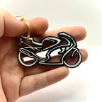 Street Bike Motorcycle Keychain