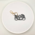 Street Bike Motorcycle Keychain