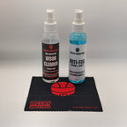 Clear Vision Cleaner Kit- Visor Cleaner + Anti-Fog Bundle (Microfiber Included)