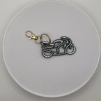 Street Bike Motorcycle Keychain