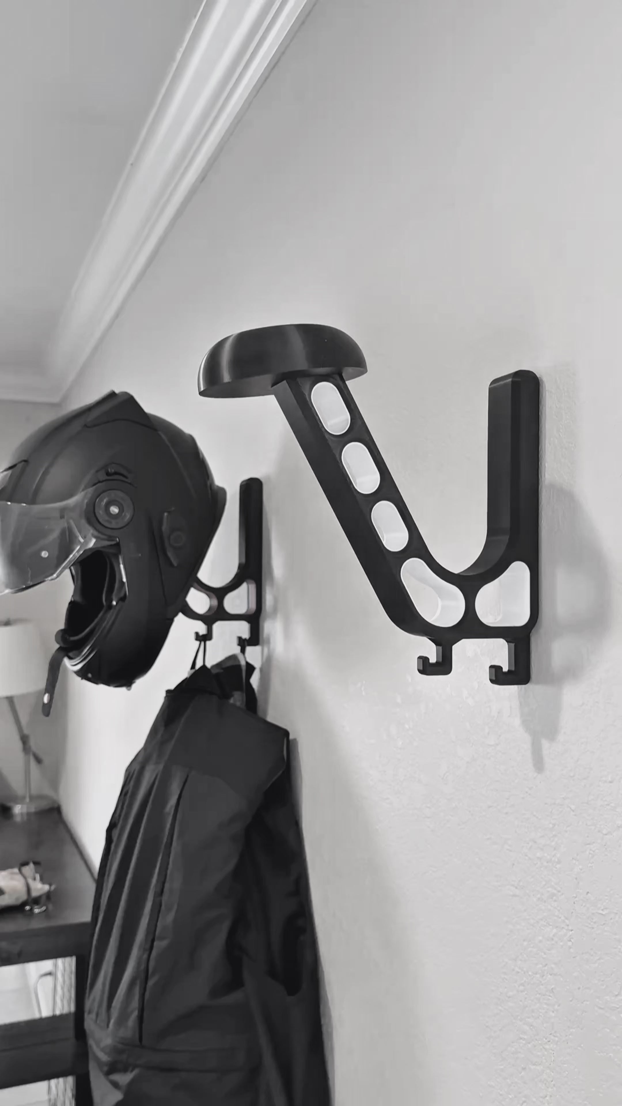 Motorcycle Helmet Wall Mount