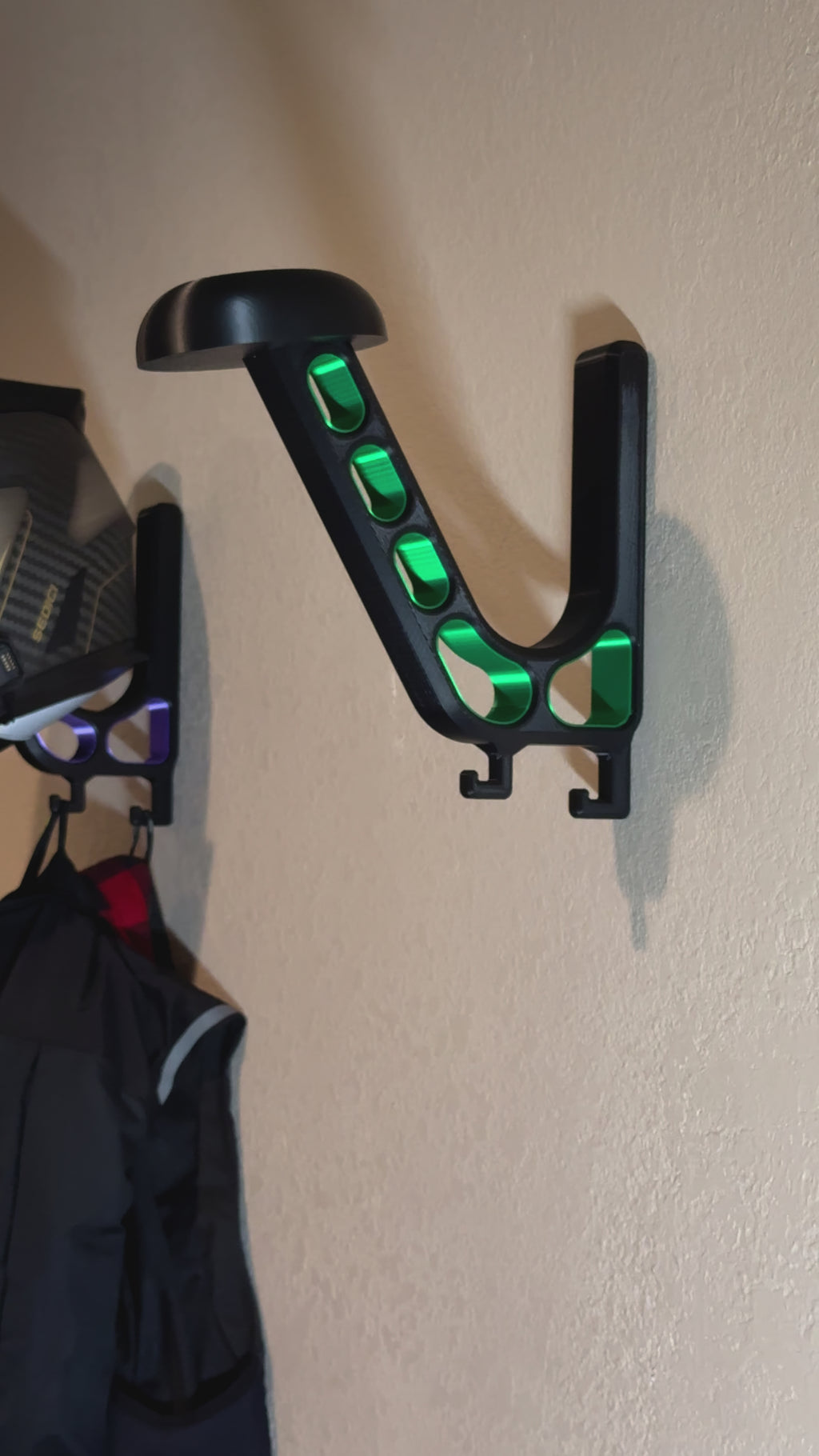 Motorcycle Helmet Wall Mount