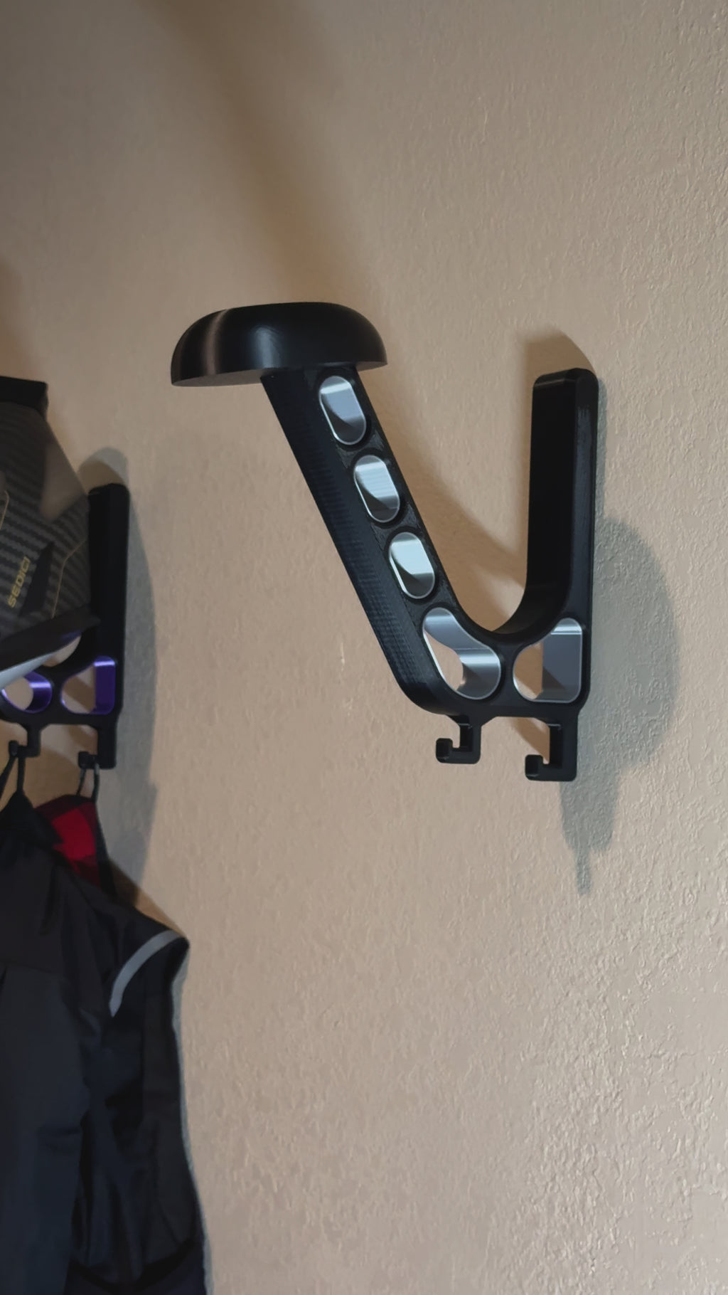 Motorcycle Helmet Wall Mount